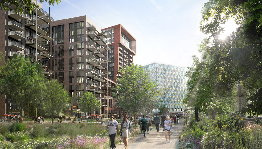 Embassy Gardens in Nine Elms (© Nine Elms London)